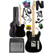 Midex TLX-50BK-50AMP Tele Kasa Maple Klavye 2 Single-Coil 50W Amfili Elektro Gitar - 2