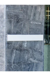 Design Kurutmalık Çamaşır Askısı (BEYAZ-100CM) - Duvara Monte, Katlanabilir Çamaşırlık - - 3