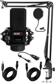 Midex MX-2020 STF Stüdyo Kondenser Mikrofon Stand Filtre - 1