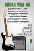 Midex RPH-30WB-50AMP Gül Klavye SSS 50W Amfili Elektro Gitar Seti thumbnail 2