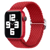 Apple Watch 10 42mm - 38/40/41mm Kordon Örgü Tokalı Kordon 2/3/4/5/6/se/7/8/9 - 11
