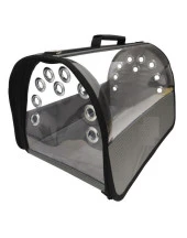 La Vista Bold Flaybag Kedi, Küçük Köpek Taşıma Çantası 43-26-27Cm 1300Gr Gri - 1