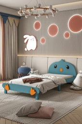 GİVAYO WOOD'S DUCKY MONTESSORİ YATAK AHŞAP MDF thumbnail 1