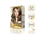 MAXX DELUXE Golden 24K Altın Içerikli Saç Boyası 7.3 Fındık Kabuğu 2 Boyama - 1
