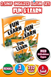 2. Sınıf İngilizce Eğitim Seti FUN & LEARN - 1