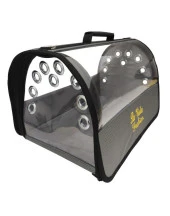 La Vista Lüx Flaybag Kedi, Küçük Köpek Taşıma Çantası 43-26-27Cm 1300Gr Gri - 1