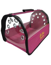 La Vista Lüx Flaybag Kedi, Küçük Köpek Taşıma Çantası 43-26-27Cm 1300Gr Pembe - 1
