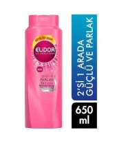 Elidor Şampuan Güçlü Parlaklık 650 Ml 2si Birarada Kremli Şampuan - 1