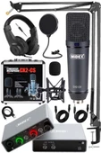Stüdyo Ekipmanları Exclusive Paket-1 CX2 Mikrofon GLX-700GR Ses Kartı Stüdyo Kayıt Seti thumbnail 1