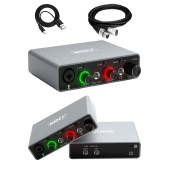 Stüdyo Ekipmanları Exclusive Paket-1 CX2 Mikrofon GLX-700GR Ses Kartı Stüdyo Kayıt Seti - 3