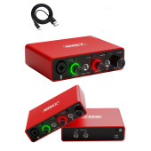 Stüdyo Ekipmanları Exclusive Paket-2 CX2 Mikrofon GLX-700RD Ses Kartı Stüdyo Kayıt Seti - 3
