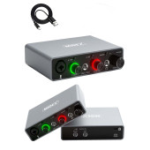 Stüdyo Ekipmanları Exclusive Paket-3 CX2 Mikrofon GLX-700GR Ses Kartı Stüdyo Kayıt Seti - 3