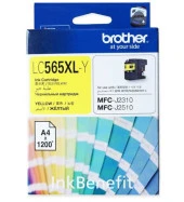 Brother LC565XLY Sarı Orjinal Kartuş thumbnail 1