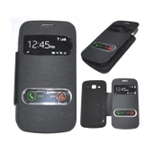 Samsung Galaxy S3 Mini i8190  Flip Cover Kapakli Kılıf - 1