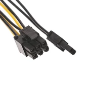 DARK DK-CB-P104 2x4pin-6+2pin PCIe Dönüştürücü Güç Kablosu - 3