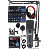 Midex Wizard Paket-3 CX2 Stüdyo Mikrofon MDX-06FXU Stüdyo Kayıt Mikseri Kulaklık Ekipman Seti - 1