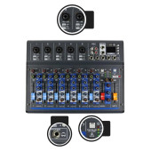 Midex Wizard Paket-4 CX2 Stüdyo Mikrofon MDX-07FXU Stüdyo Kayıt Mikseri Kulaklık Ekipman Seti - 3