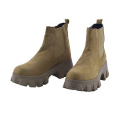 Yandan Lastikli Süet Kadın Bot Defolu - 2