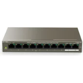 Ip-Com F1110P-8-102W UNMANAGED,8*10/100MBPS+2*10/100/1000MBPSDESKTOP Poe Switch,poe Pwr BUD.99W - 1