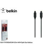 Belkin BLK-F3Y092bf0.5M 0.5mt M/M Optik Ses Kablosu - 2