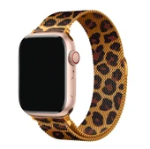 Apple Watch 7 8 45mm Kordon Milano Loop Metal Kordon - 4