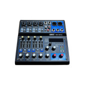 Midex MDX-06FXU Ses Mikseri Stüdyo Kayıt İçin 6 Kanal Ses Kartlı 99 DSP Efektli (+48V-USB-Bluetooth) - 3