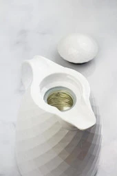 Depa Prizma, Akrilik İçi Camlı Termos 1 Litre Beyaz - 4