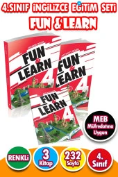 4. Sınıf İngilizce Eğitim Seti FUN & LEARN - 1
