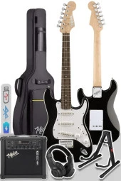 Midex RPH30WBS-AMP Elektro Gitar Seti 25W Şarjlı Amfi Kulaklık Gigbag Bluetooth Usb Full Set - 3