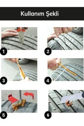 pekars MOTOSİKLET LASTİĞİ TAMİR KİTİ thumbnail 4