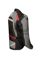 Motosiklet Montu Long 4 Mevsim Full Korumalı Maxdura 600-D Dayanıklı Kumaş Touring Motor Mont red - 2