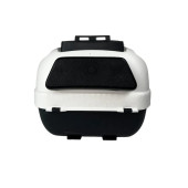 Motorsiklet Arka Çanta 32 Litre Beyaz Sırt Dayamalı Üst Tabakalı Full Set - 4