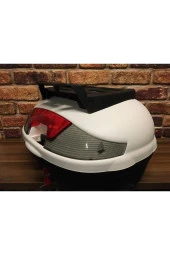 arwic Motorsiklet Arka Çanta Arwıc 46 Litre Full Beyaz - 2