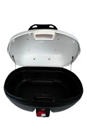 arwic Arwic Motosiklet Arka Çanta Topcase 46 Lt Beyaz Sırt Dayamalı - 5