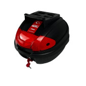 olgunmotortire Motorsiklet Bagaj Çanta Siyah Tüm Modellere Uyumlu 32 Lt - 2