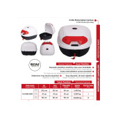 Arwic Motorsiklet Çantası 32 lt Beyaz - 3