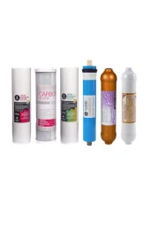 Su Arıtma Cihazı 6'lı Filtre Seti Ekonomik Set Vontron Membranlı Gold Mineral Filtre - 1