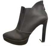 BEETY 23BK06.611 PLATFORM TOPUK SÜET KLASİK ABİYE KADIN BOT thumbnail 1