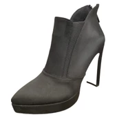 BEETY 23BK06.611 PLATFORM TOPUK SÜET KLASİK ABİYE KADIN BOT thumbnail 2