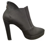 BEETY 23BK06.611 PLATFORM TOPUK SÜET KLASİK ABİYE KADIN BOT thumbnail 3