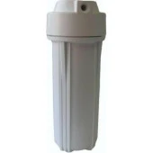 Aqualine Su Arıtma 10" Mat Beyaz Filtre Kabı (Housing) Çift O-Ring thumbnail 1