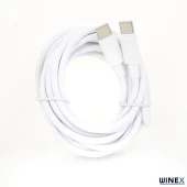 Winex Xiaomi Poco X3 Nfc 3A 45W Type-C to Type-C 2Metre Data ve Hızlı Şarj Kablosu - 2