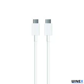 Winex Xiaomi Poco X3 Nfc 3A 45W Type-C to Type-C 2Metre Data ve Hızlı Şarj Kablosu - 3