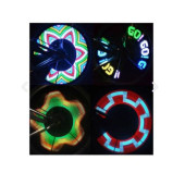 Led 32 Led Dıy Renkli Işık Tekerlek Bisiklet Lastik Sinyal Lambası - 2