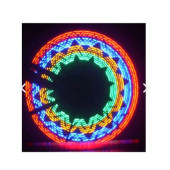 Led 32 Led Dıy Renkli Işık Tekerlek Bisiklet Lastik Sinyal Lambası - 4