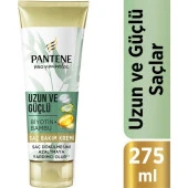 Pantene Uzun ve Güçlü Yeniden Yapılandırıcı Saç Bakım Kremi 275 Ml Bambu ve Proteinli - 1