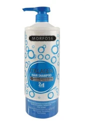 Morfose 1000 Ml Şampuan 2 in 1 Collagen Kolajen Mavi - 1