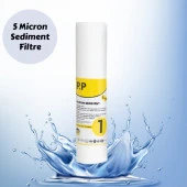 Sulook Bina,daire Şebeke Girişi 10 Inç Tortu,kireç ve Klor Önleyici Üçlü Filtre thumbnail 2