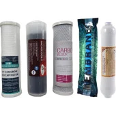 Su Arıtma Cihazı Filtresi 5'li Filtre Seti Çift Karbonlu Ekonomik Set thumbnail 1