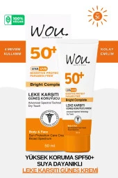 Wou Leke Karşıtı güneş koruyucu krem 50ml - 1